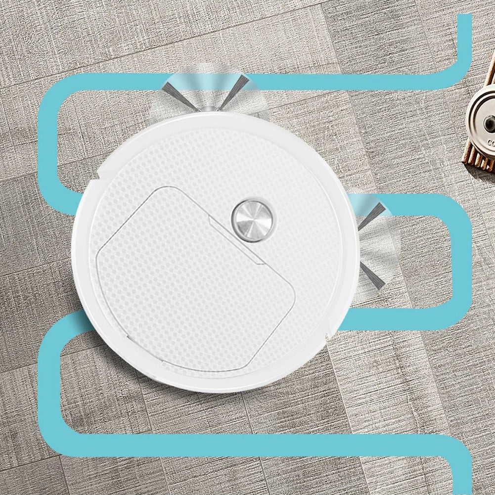 Intelligent Sweeping Robot with Long Battery Life Low Noise Design Compact House Cleaning Machine for Hard Floor and Pet Hair