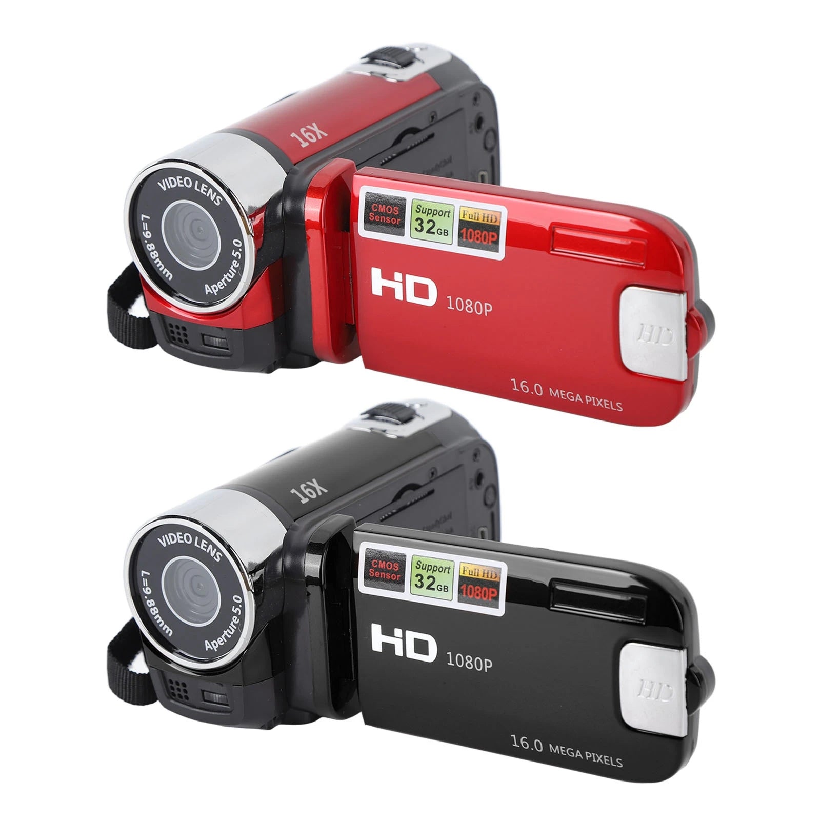4K 48MP DV Camera 2.7in  Rotatable Screen 16x Digital Zoom Video Camera with USB Cable 4K Camera Video Camera  Camera