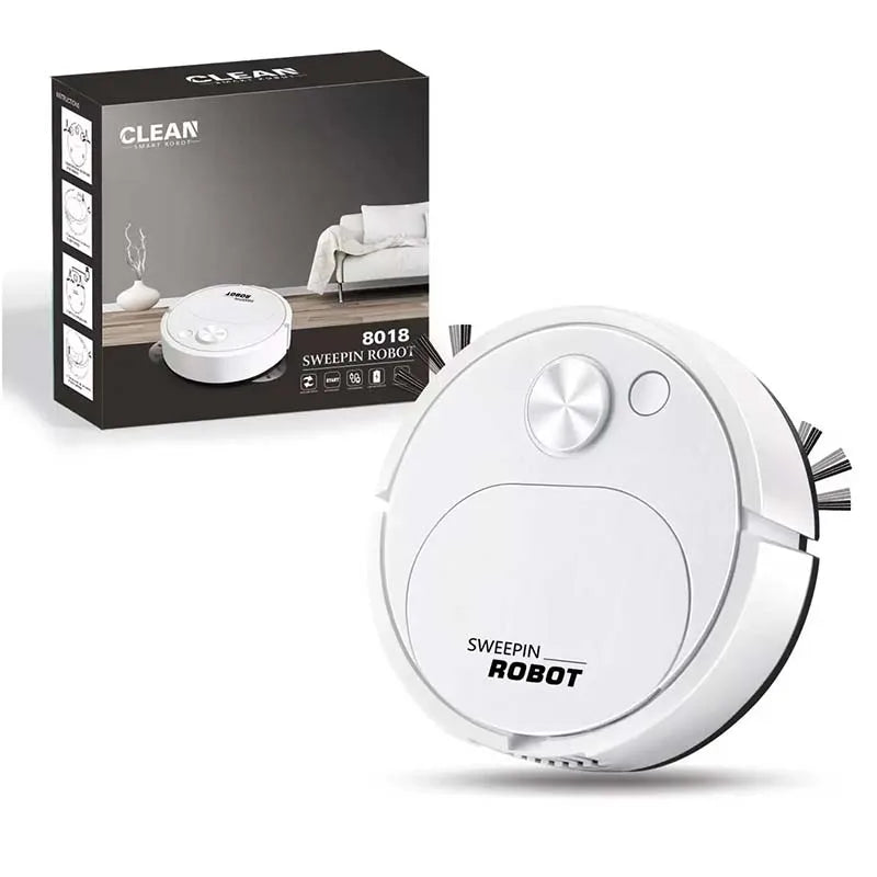 Intelligent Sweeping Vacuum Cleaner Robot 2-In-1 New Household Sweeper Vacuum Wireless Automatic Sweeping Robot Cleaning Expert