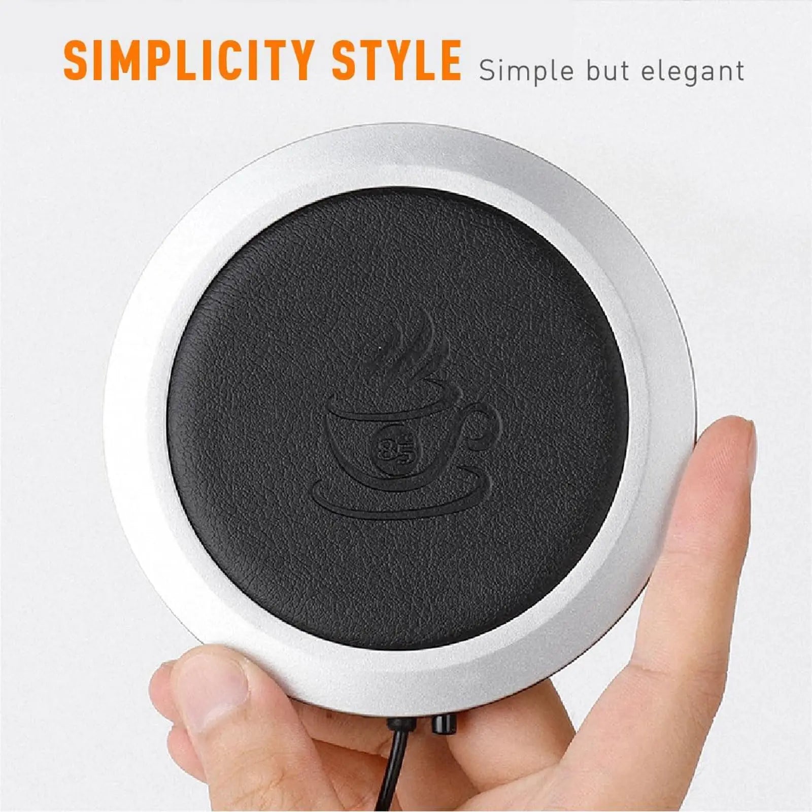 Coffee Mug Warmer Cup Heater USB Electic Milk Tea Heating Pad Thermostatic Coasters Cup Warmer for Home Office Desk