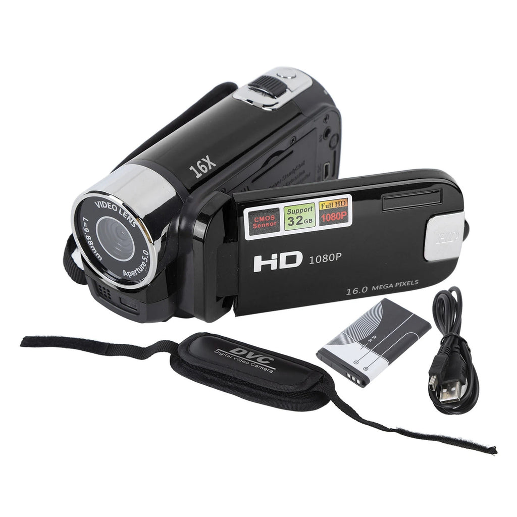 4K 48MP DV Camera 2.7in  Rotatable Screen 16x Digital Zoom Video Camera with USB Cable 4K Camera Video Camera  Camera